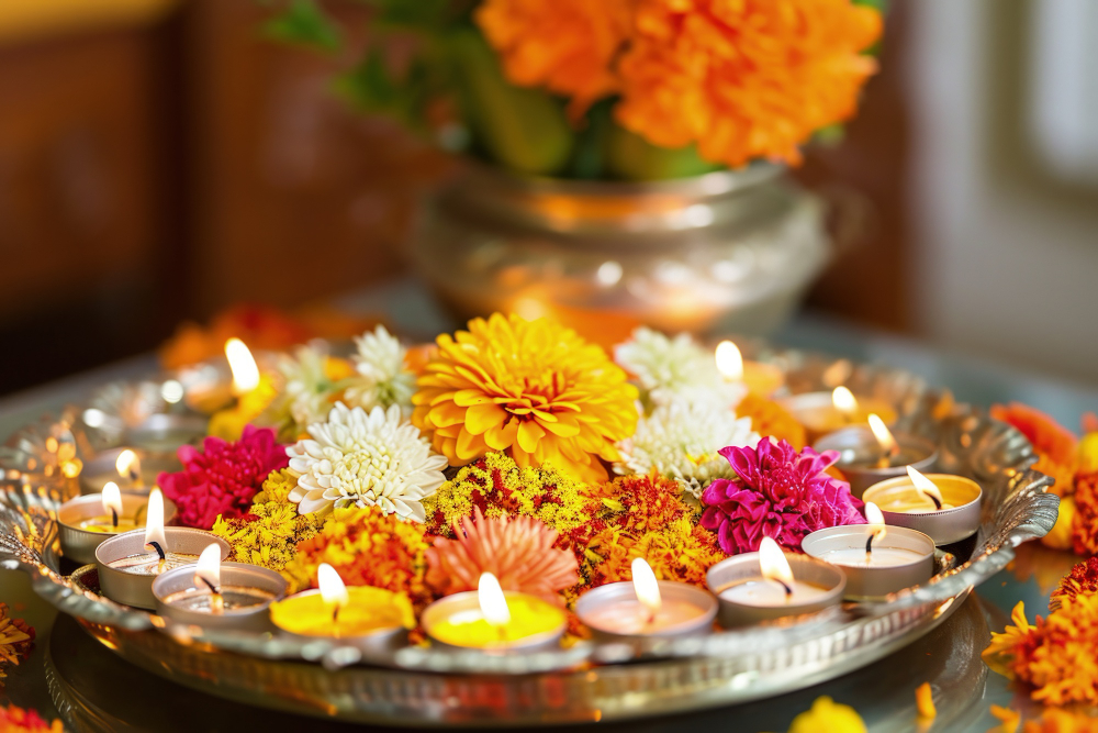How to Use Fresh Flowers for Stunning Diwali Decorations in Mumbai?