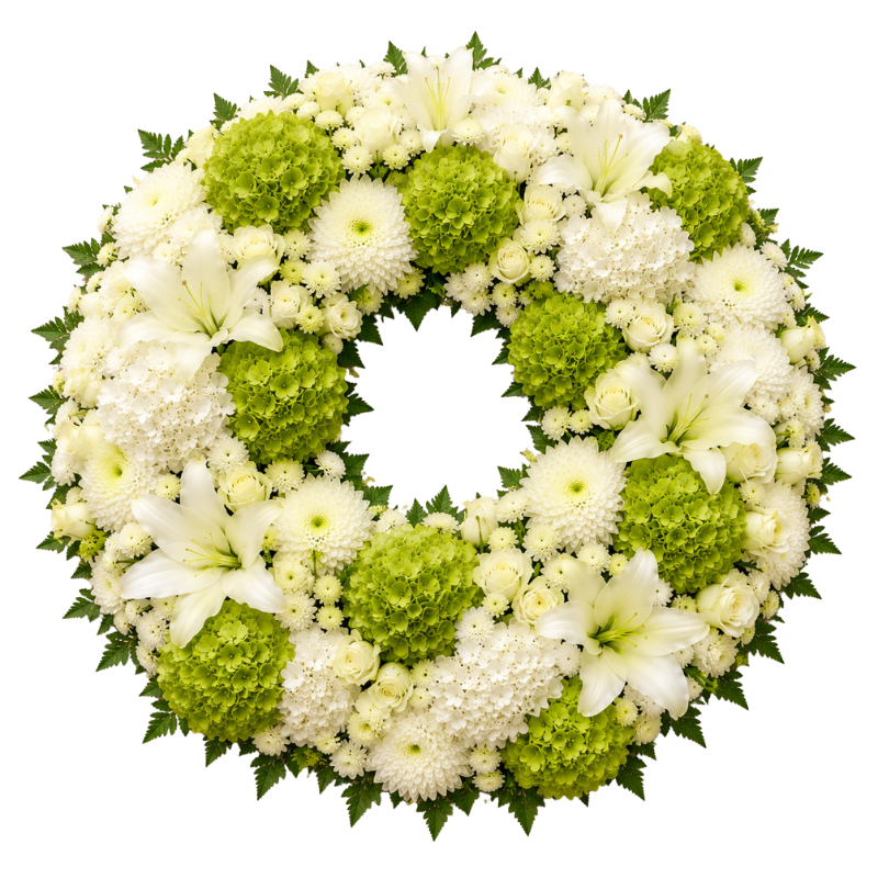 Emerald Whisper Wreath