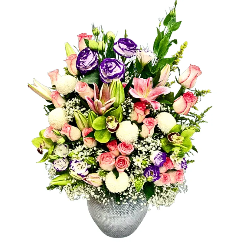 Pastel Elegance Grand Vase