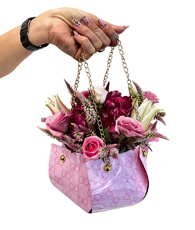Pink Blooms on the Go...
